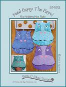 INVENTORY REDUCTION - Feed Happy The Hippo sewing pattern by Susie C. Shore Designs