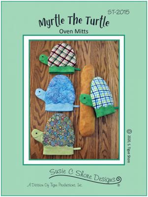 Myrtle The Turtle Pot Holder sewing pattern by Susie C. Shore Designs