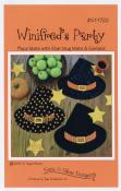 YEAR END INVENTORY REDUCTION - Winifred's Party, witch's/wizard's hat placemats and star garland sewing pattern by Susie C. Shore Designs