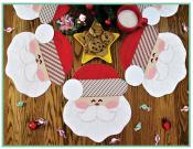 Jolly Santa Place Mats & Holiday Decorations sewing pattern by Susie C. Shore Designs 2