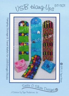 CLOSEOUT - USB Hang-Ups pattern by Susie C. Shore Designs