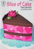 CLOSEOUT - Slice of Cake Pincushion pattern booklet by Cindy Taylor Oates
