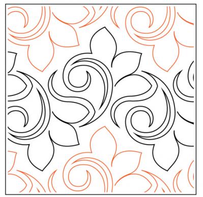 CLOSEOUT - Kismet Tear Away Quilting Design from Patricia Ritter and Denise Schillinger