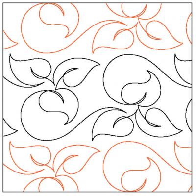 Loose Leaf Tear Away Quilting Design from Patricia E. Ritter