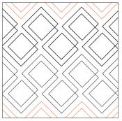 Diagonal Plaid Tear Away Quilting Design from Patricia Ritter