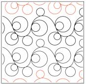 Double Bubble #2 Petite Tear Away Quilting Design from Patricia Ritter 2