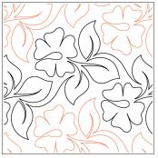 INVENTORY REDUCTION - Evening Primrose Petite Tear Away Quilting Design from Patricia Ritter & Kyla Trammell 1