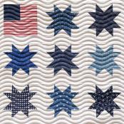 Good Vibrations #1 Tear Away Quilting Design from Patricia Ritter 1