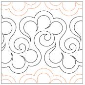 Halcyon Tear Away Quilting Design from Lorien Quilting