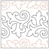 CLOSEOUT - Pashmina Petite Tear Away Quilting Design from Patricia Ritter