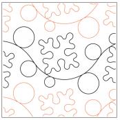 INVENTORY REDUCTION - Snowdrift Tear Away Quilting Design from Patricia Ritter 1