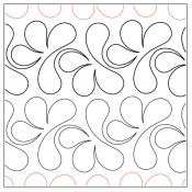 INVENTORY REDUCTION - Splish Splash Tear Away Quilting Design from Sarah Ann Myers