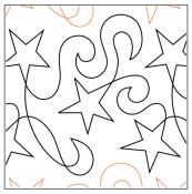 Star Dance Tear Away Quilting Design from Barbara Becker