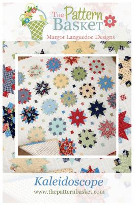 Kaleidoscope quilt sewing pattern from The Pattern Basket