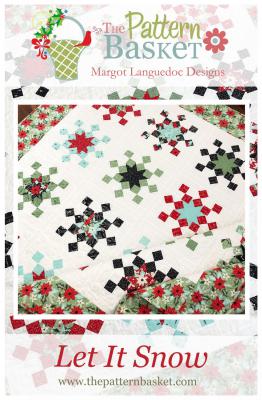 Let It Snow quilt sewing pattern from The Pattern Basket