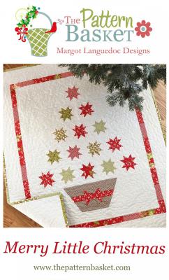 Merry Little Christmas quilt sewing pattern from The Pattern Basket