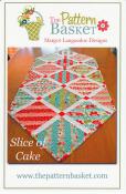 Slice of Cake table runner sewing pattern from The Pattern Basket