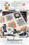 Sunflowers quilt sewing pattern from The Pattern Basket