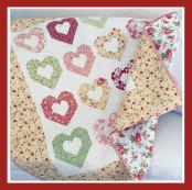 Falling In Love quilt sewing pattern from The Pattern Basket 2