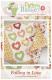 Falling In Love quilt sewing pattern from The Pattern Basket