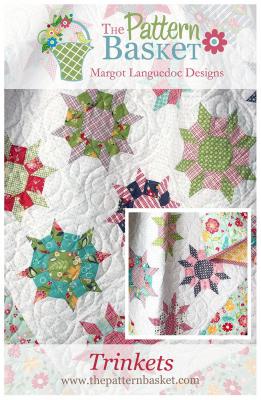 CLOSEOUT - Trinkets quilt sewing pattern from The Pattern Basket
