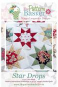 Star Drops quilt sewing pattern from The Pattern Basket