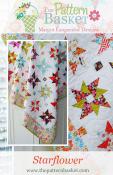 Starflower quilt sewing pattern from The Pattern Basket