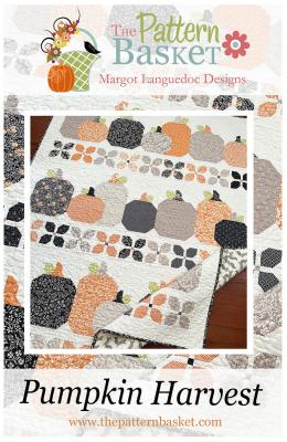 Pumpkin Harvest quilt sewing pattern from The Pattern Basket