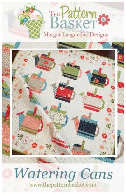 Watering Cans quilt sewing pattern from The Pattern Basket