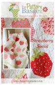 INVENTORY REDUCTION - Strawberry Social quilt sewing pattern from The Pattern Basket