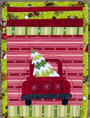 Christmas-Truck-Mug-Rug-sewing-pattern-The-Whole-Country-Caboodle-1