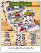 Truck Backpack & Activity Mat sewing pattern from The Whole Country Caboodle