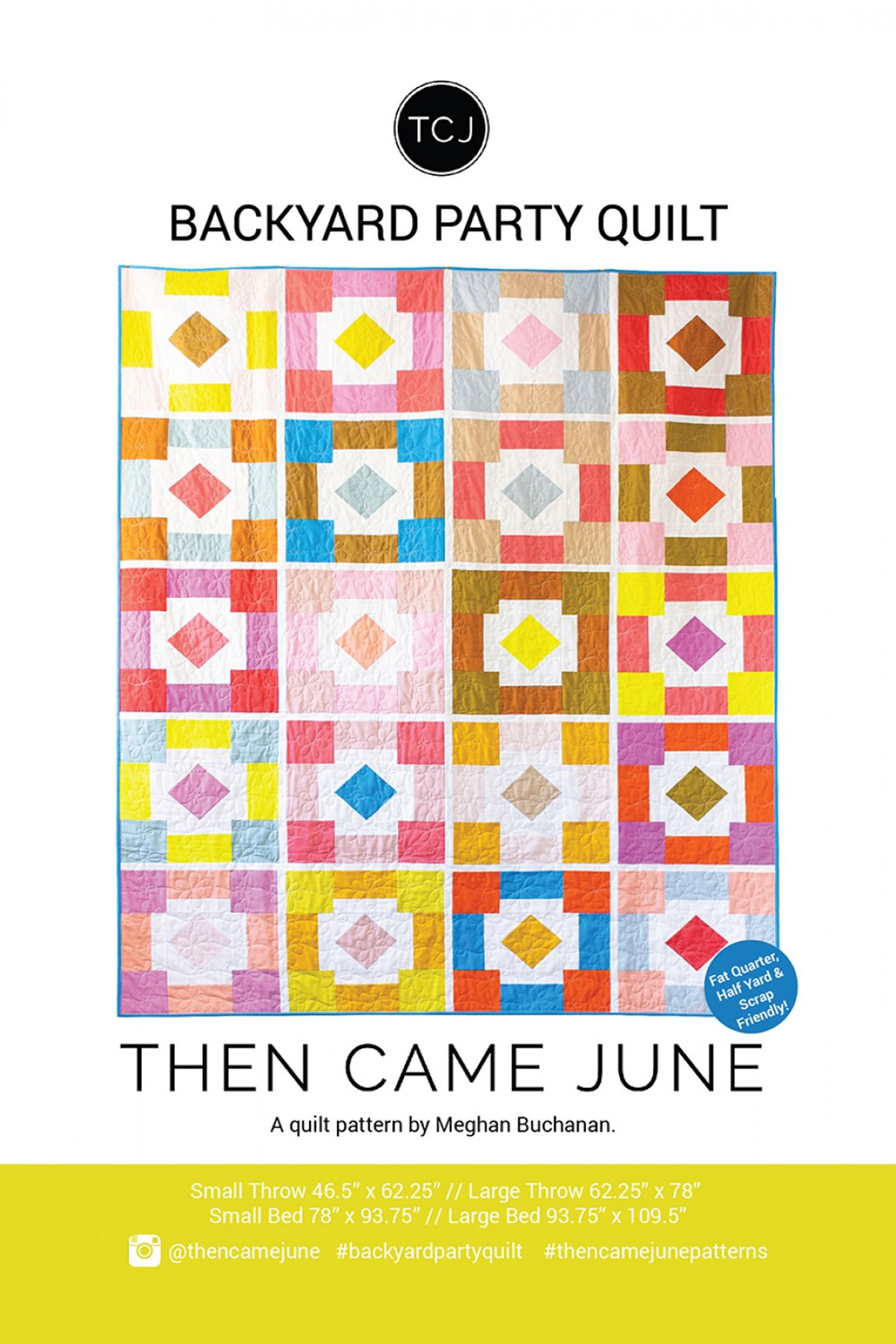 Backyard-Party-quilt-sewing-pattern-Then-Came-June-Meghan-Buchanan-front