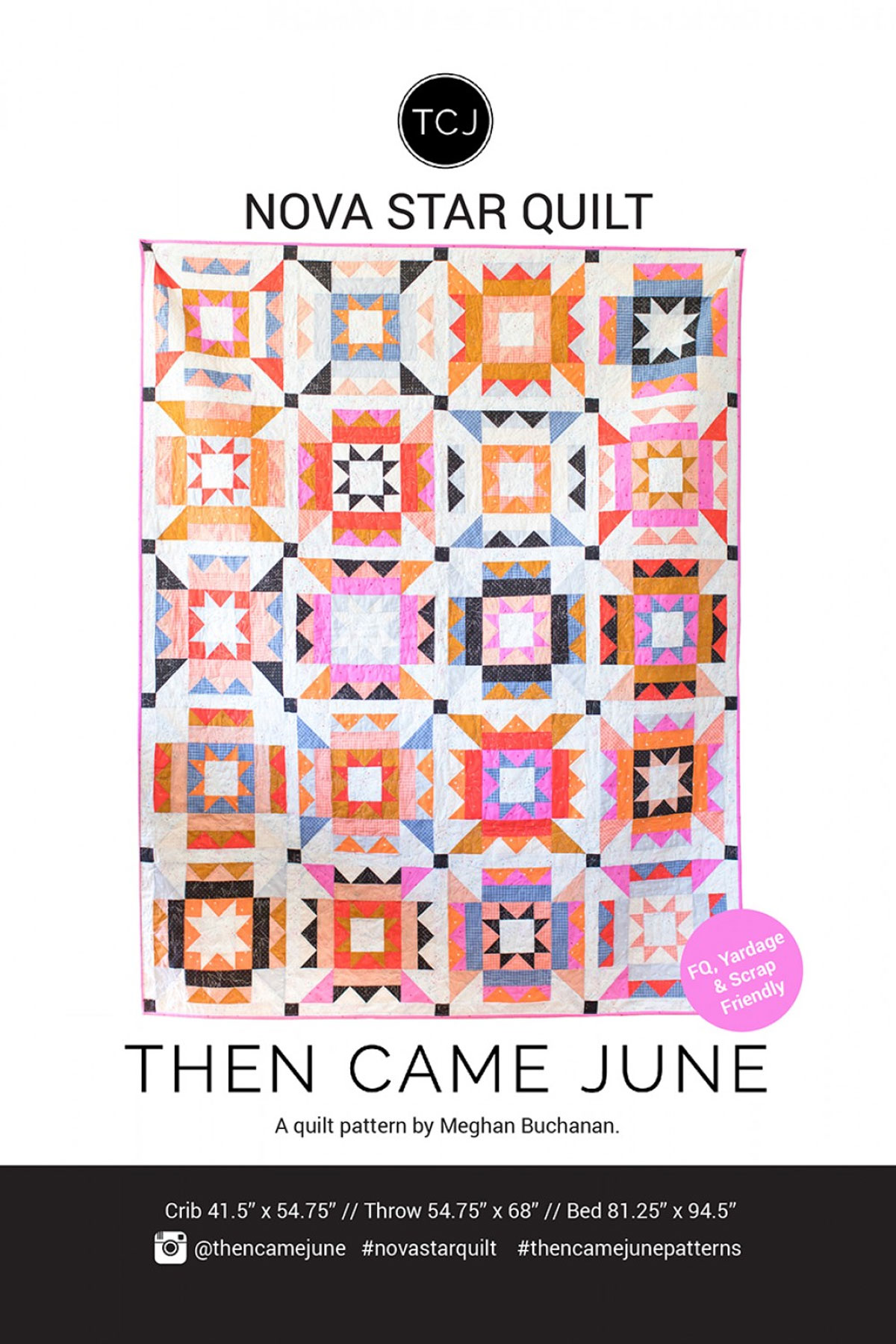 Nova-Star-quilt-sewing-pattern-Then-Came-June-Meghan-Buchanan-front