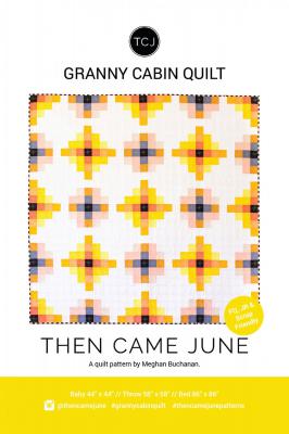 Granny Cabin quilt sewing pattern from Then Came June - Meghan Buchanan