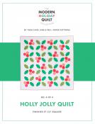CLOSEOUT - Holly Jolly quilt sewing pattern from Then Came June and Pen and Paper