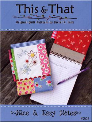 Nice & Easy Notes sewing pattern from This & That