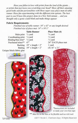 Fundamentally-fun-table-runner-and-place-mats-sewing-pattern-Tiger-Lily-Press-back
