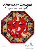Afternoon Delight Table Topper sewing pattern by Tiger Lily Press