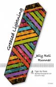 YEAR END INVENTORY REDUCTION - Greased Lightning Jelly Roll Runner sewing pattern by Tiger Lily Press