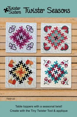 Twister Seasons quilt sewing pattern from Twister Sisters