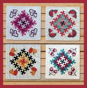 INVENTORY REDUCTION - Twister Seasons quilt sewing pattern from Twister Sisters 2