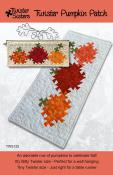 SPOTLIGHT SPECIAL - Twister Pumpkin Patch table runner sewing pattern from Twister Sisters