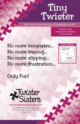 Tiny Twister Pinwheel from Twister Sisters