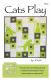 Cats Play quilt sewing pattern from Vanilla House Designs