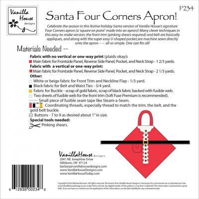 Santa-Four-Corners-Apron-sewing-pattern-Vanilla-House-Designs-back