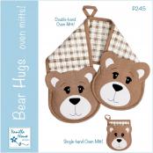 CYBER MONDAY (while supplies last) - Bear Hugs Oven Mitts sewing pattern from Vanilla House Designs