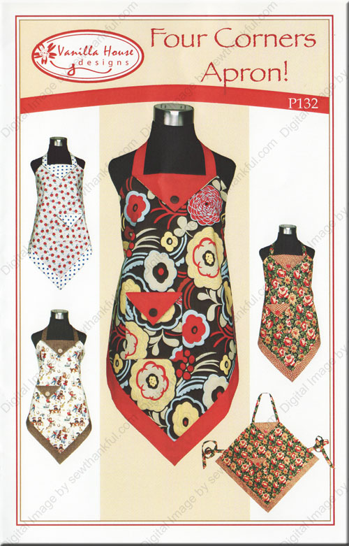 Vanilla House Four Corners Apron Ptrn