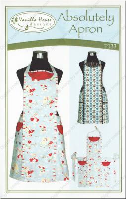 Absolutely Apron sewing pattern from Vanilla House Designs