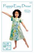 Poppy's Easy Dress sewing pattern from Vanilla House Designs
